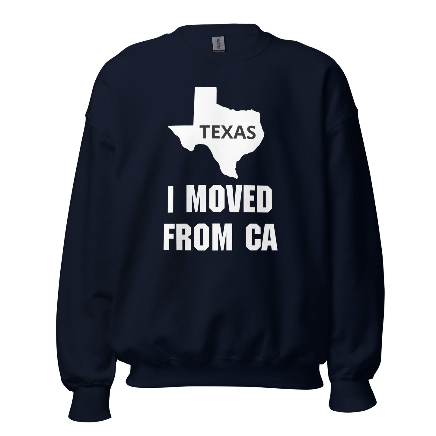 I moved from CA Sweatshirt - Texy Pride
