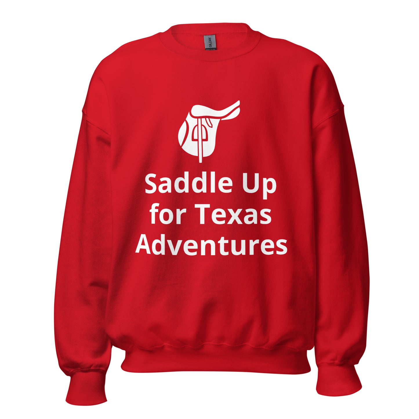 Saddle Up for Texas Adventures Sweatshirt - Texy Pride