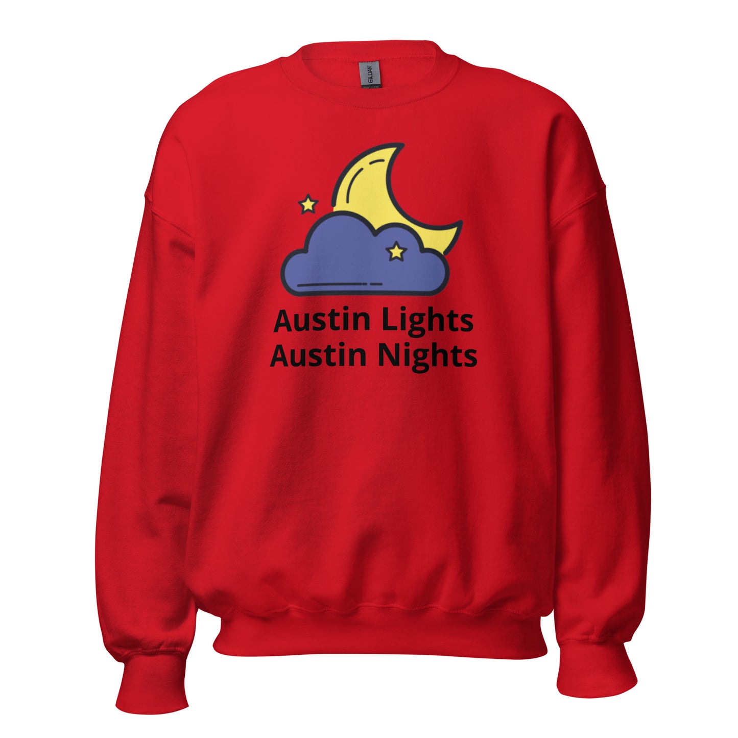 Austin Lights Austin Nights Sweatshirt - Texy Pride