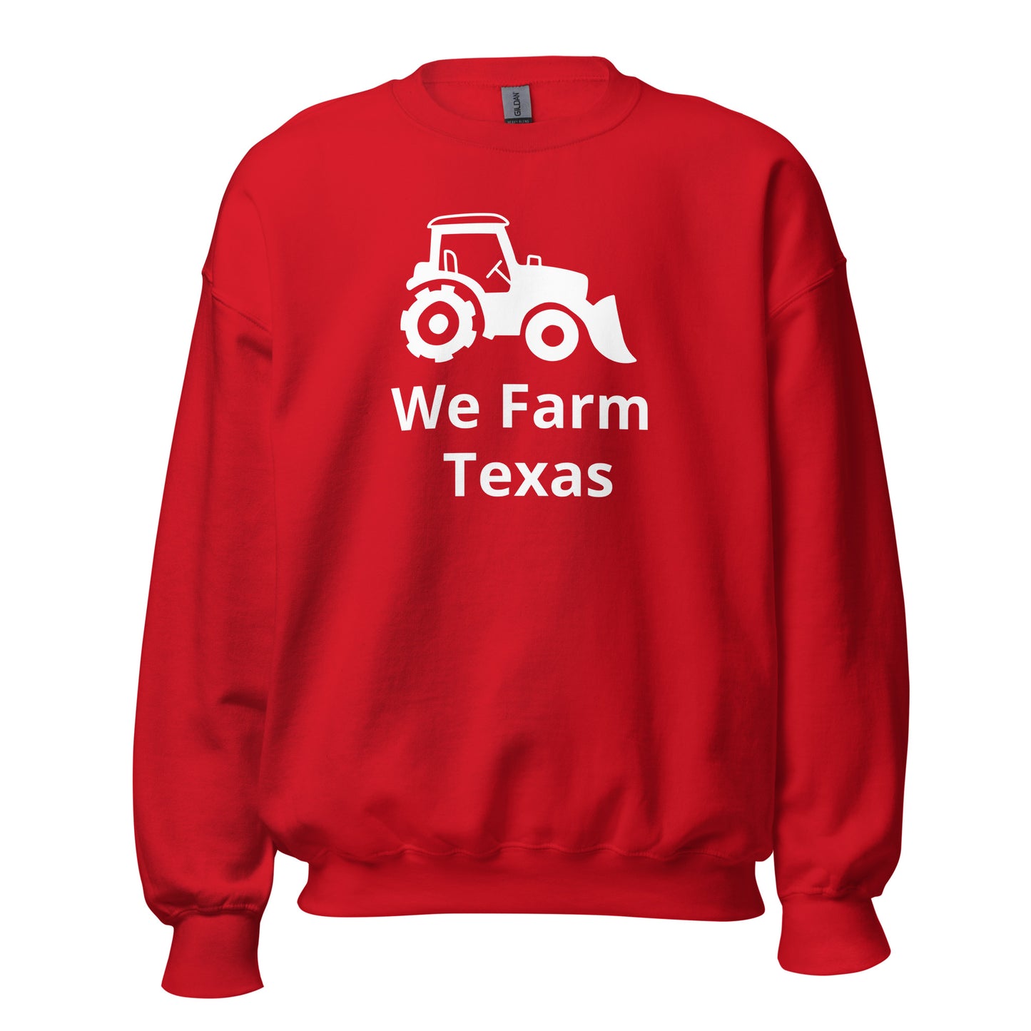 We Farm Texas Sweatshirt - Texy Pride