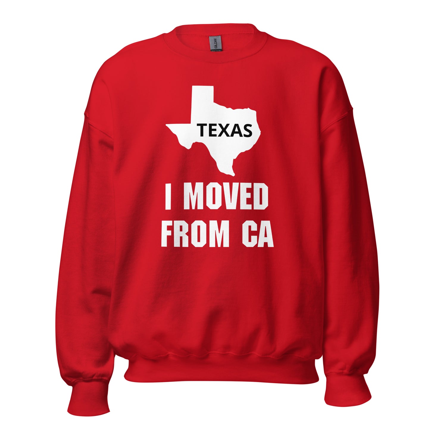 I moved from CA Sweatshirt - Texy Pride