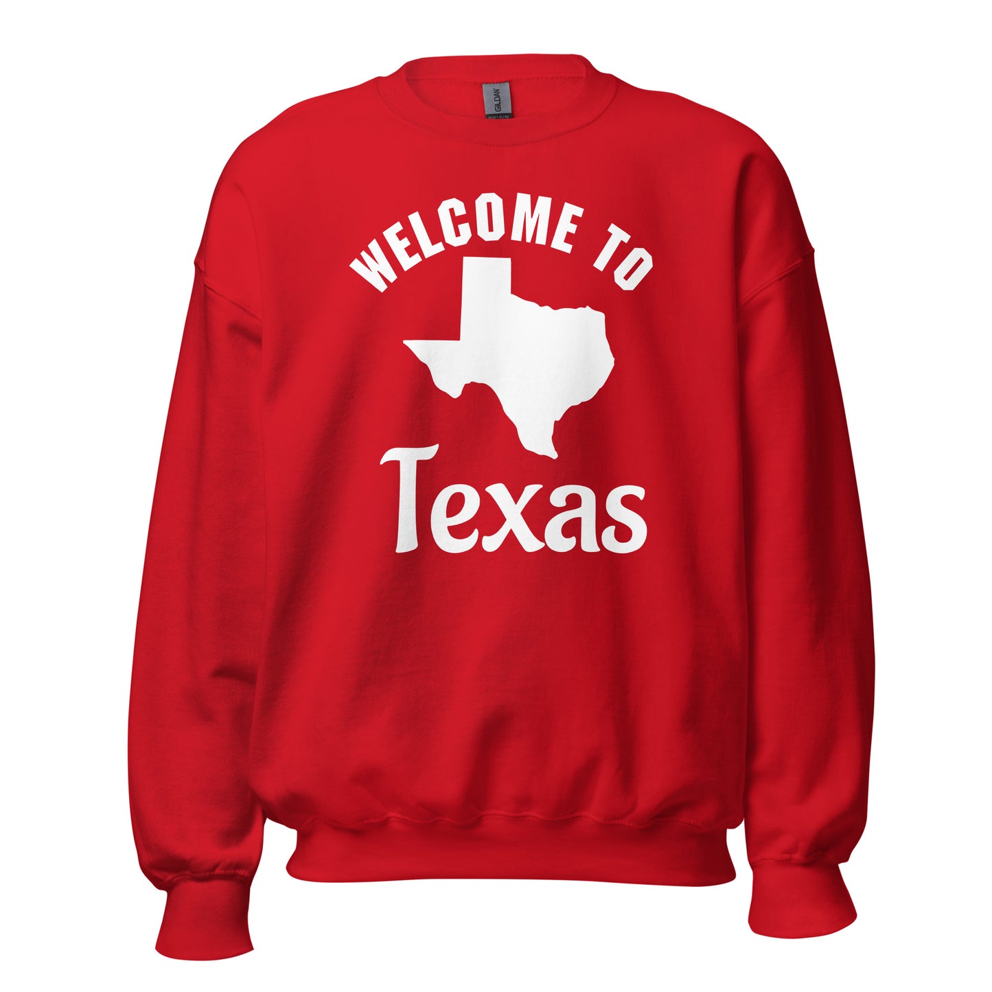 Welcome To Texas Sweatshirt - Texy Pride