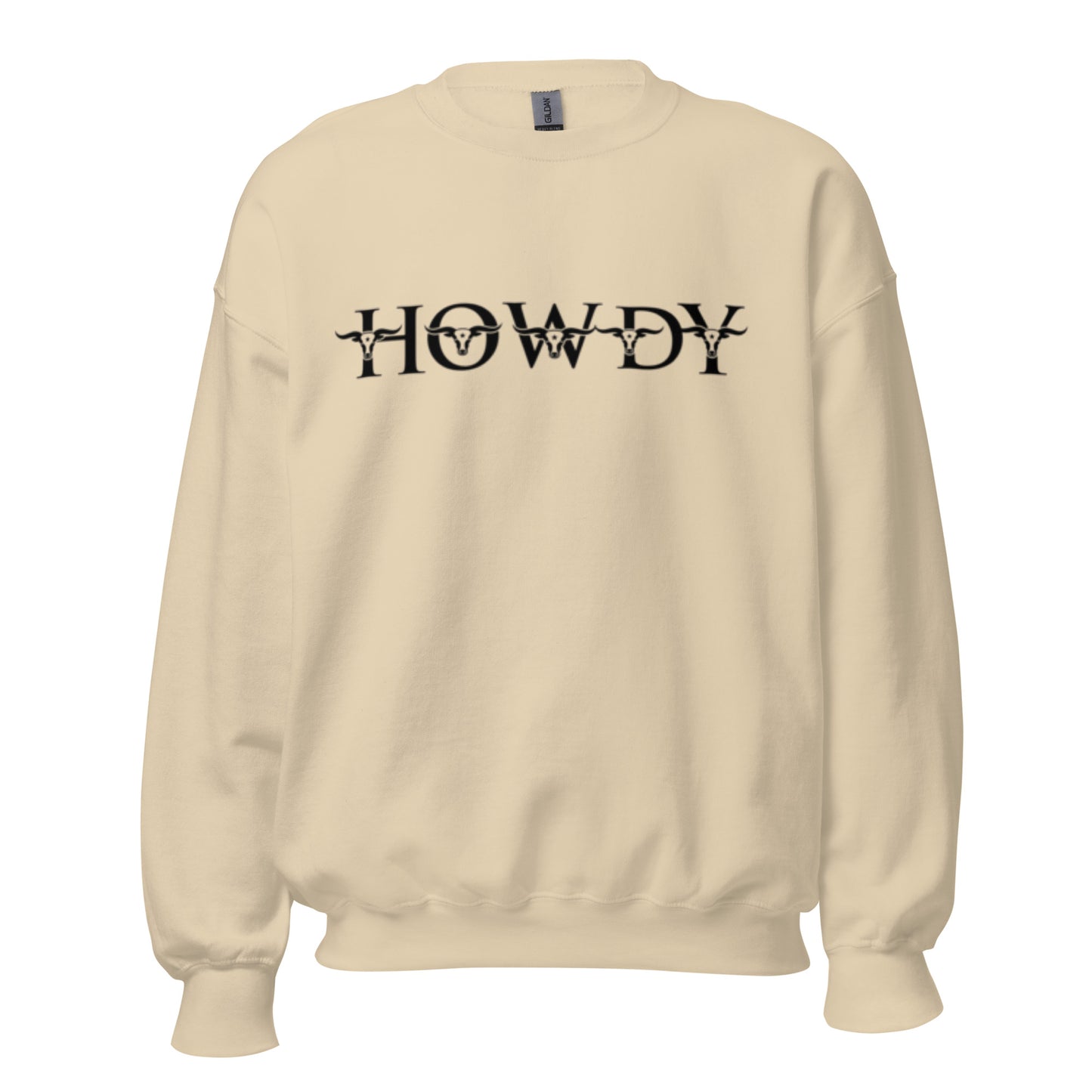 Longhorns Howdy Sweatshirt - Texy Pride