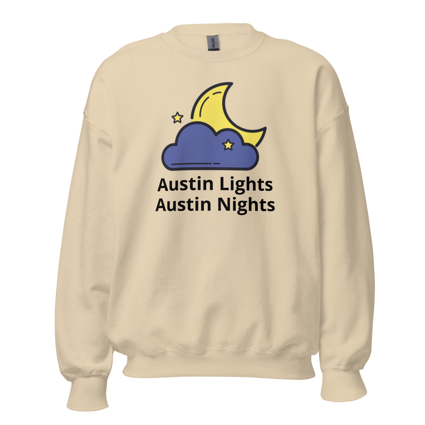Austin Lights Austin Nights Sweatshirt - Texy Pride