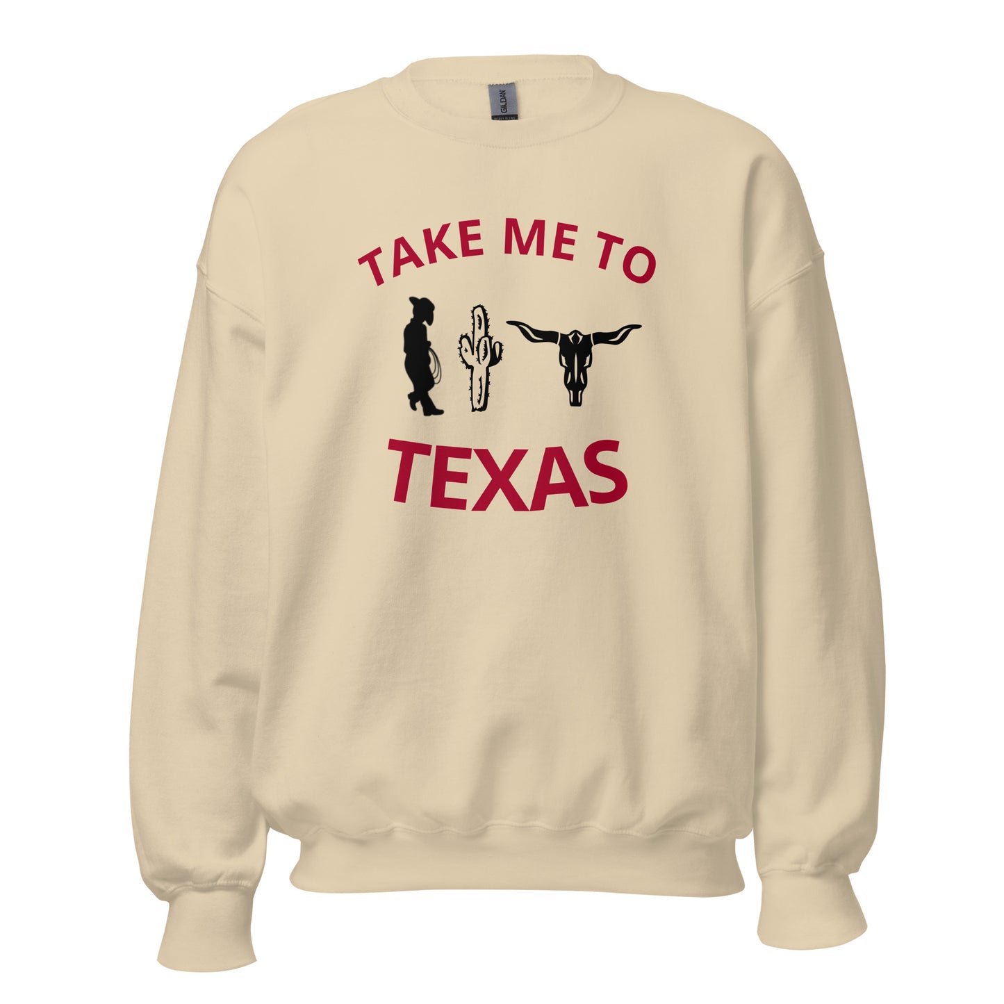 Take Me to Texas Sweatshirt - Texy Pride