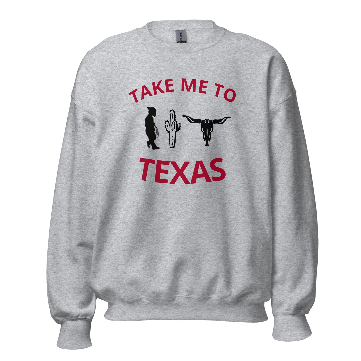 Take Me to Texas Sweatshirt - Texy Pride
