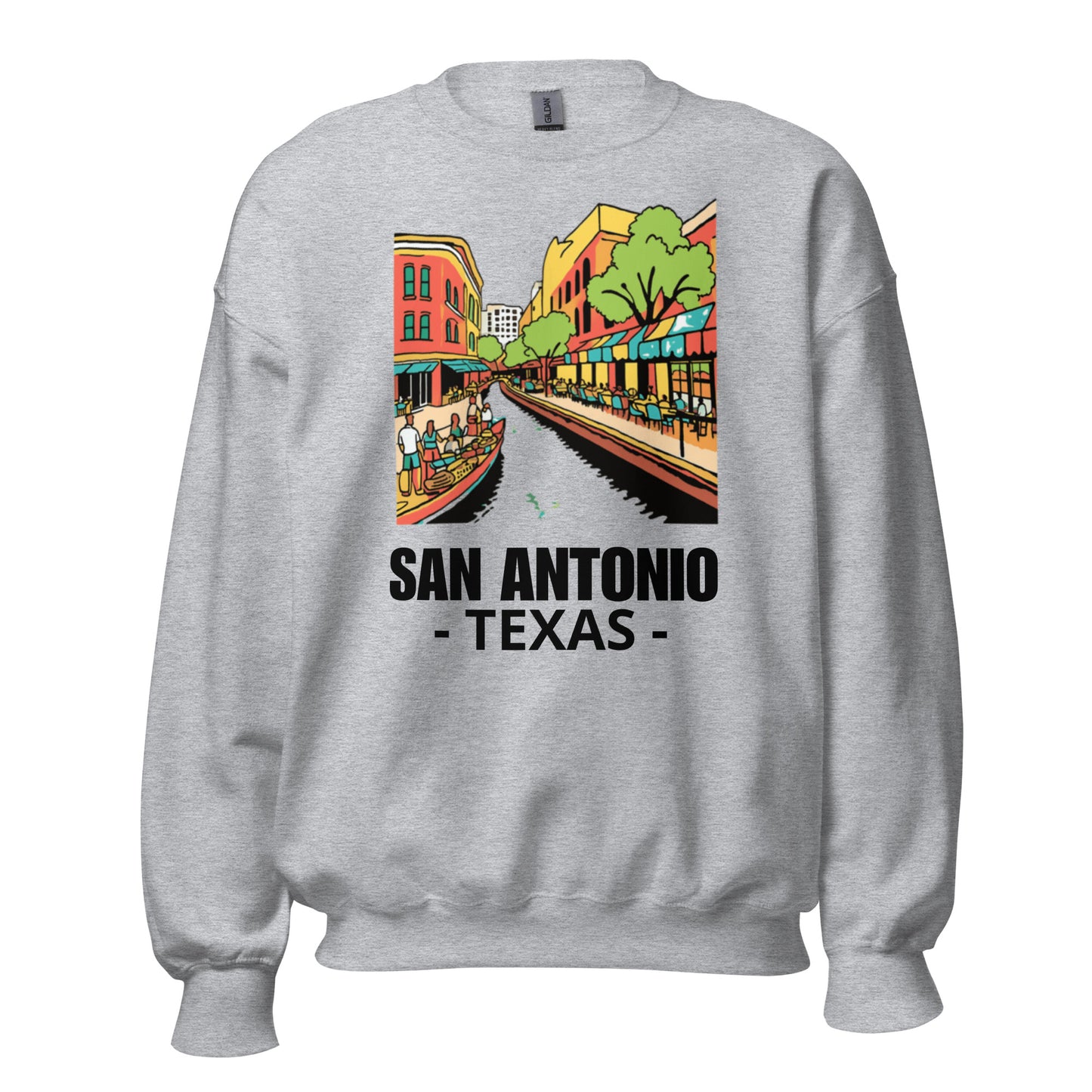 San Antonio, Texas Sweatshirt - Texy Pride