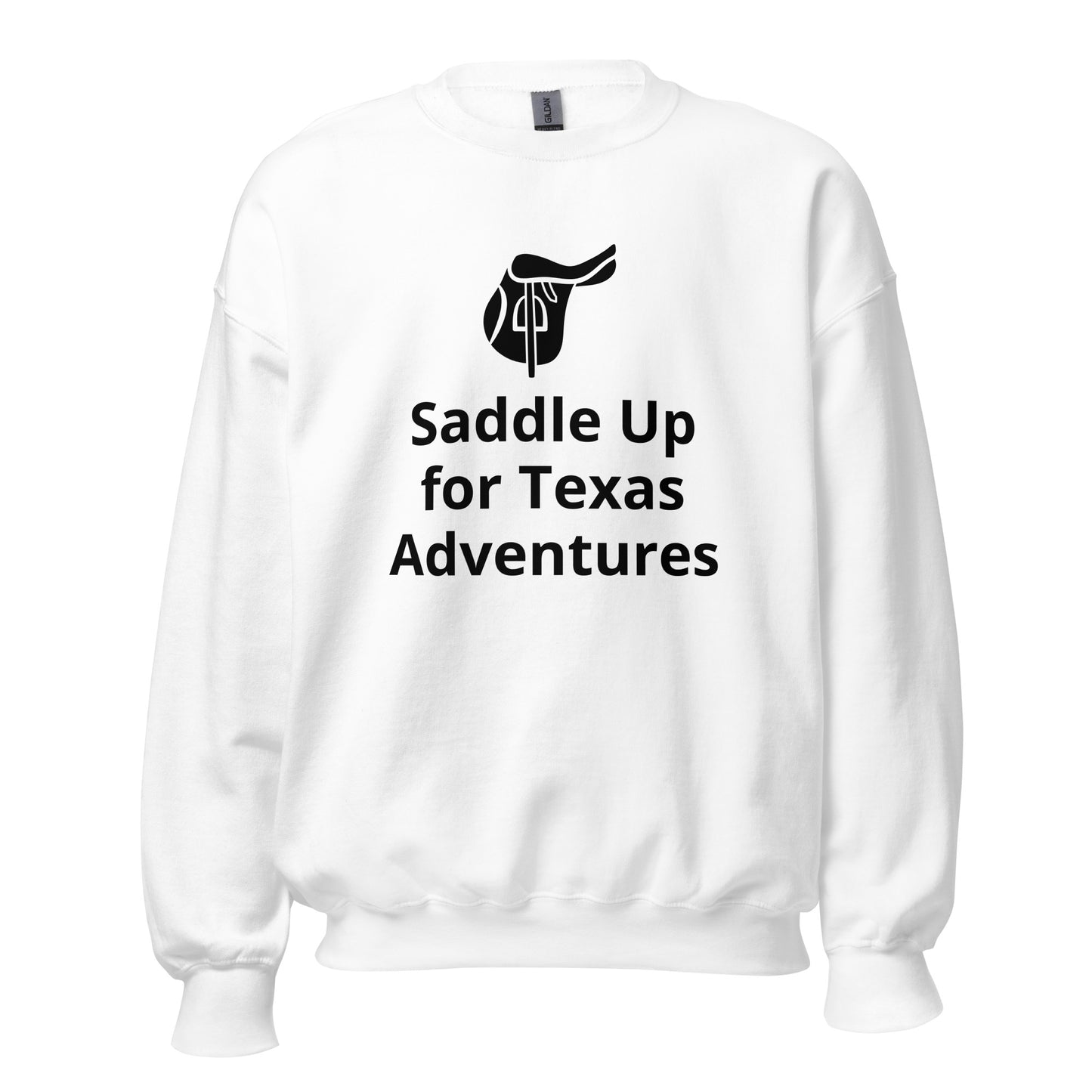 Saddle Up for Texas Adventures Sweatshirt - Texy Pride