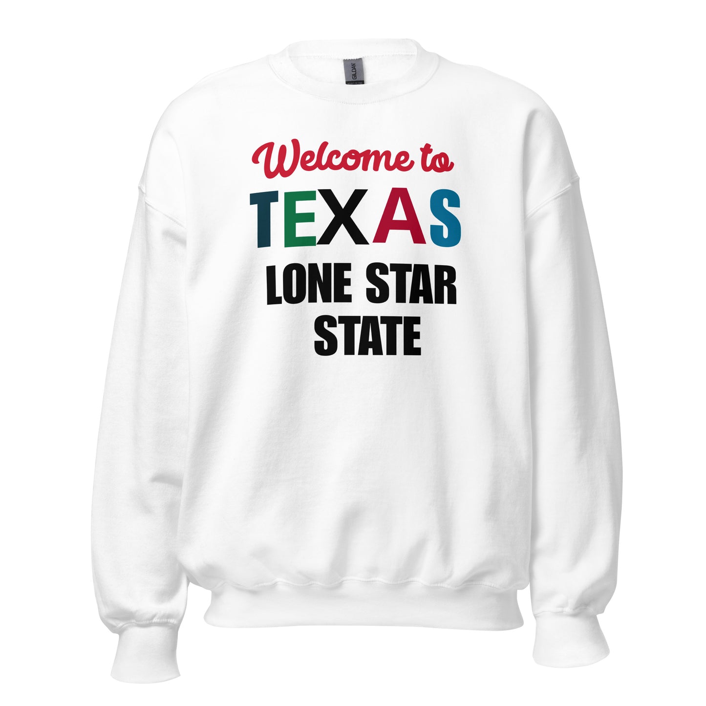 Welcome to Texas Sweatshirt - Texy Pride