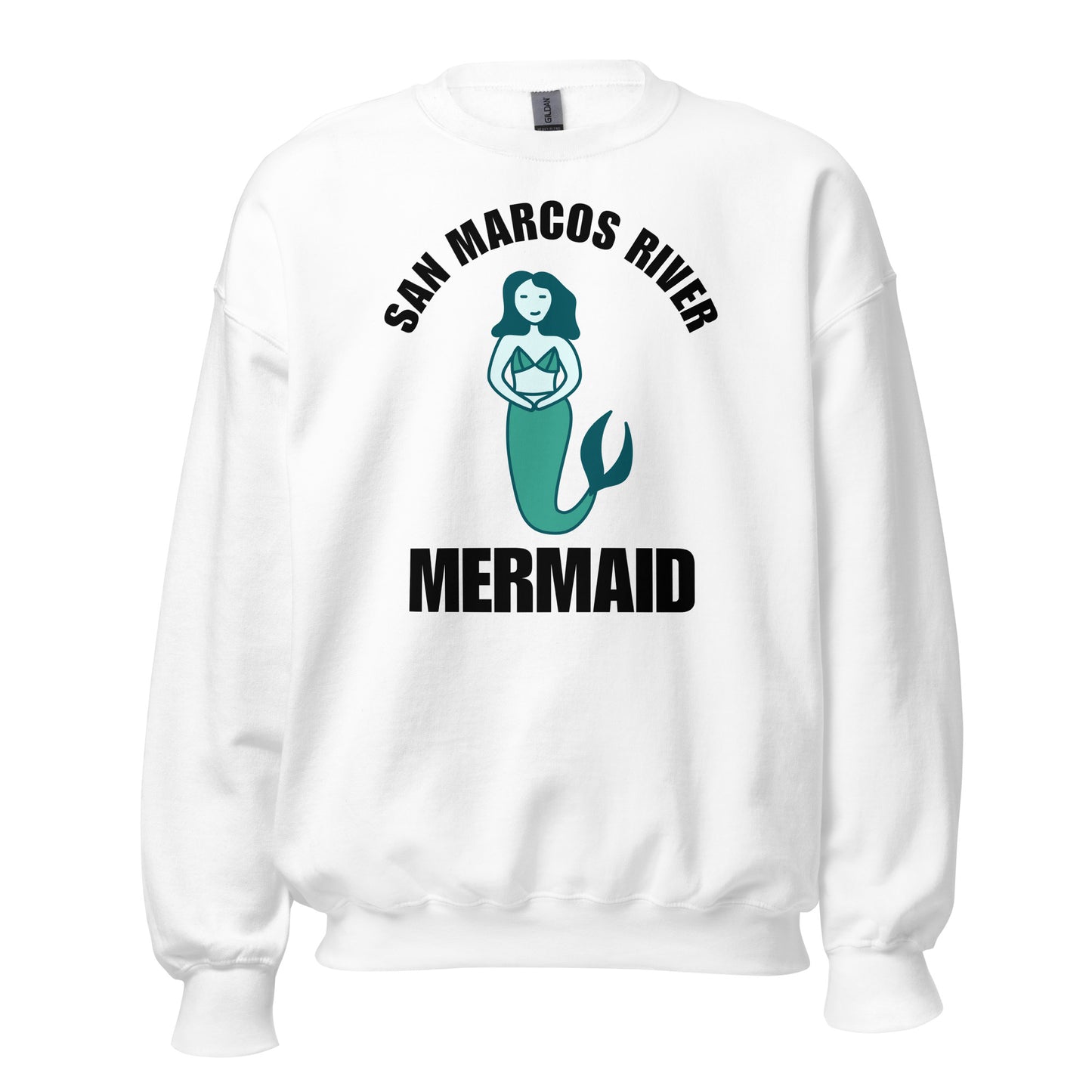 San Marcos River Mermaid Sweatshirt - Texy Pride