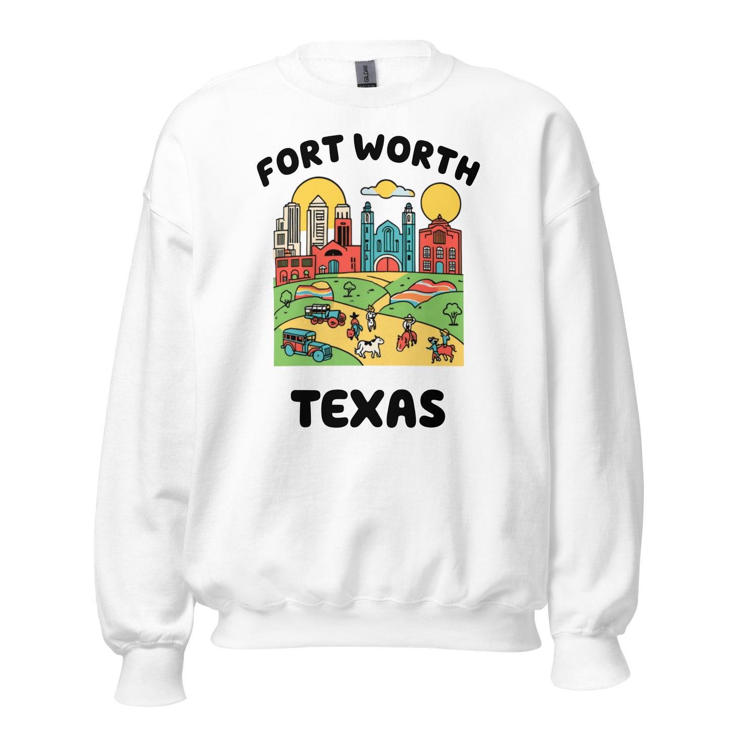 Fort Worth, Texas Sweatshirt - Texy Pride