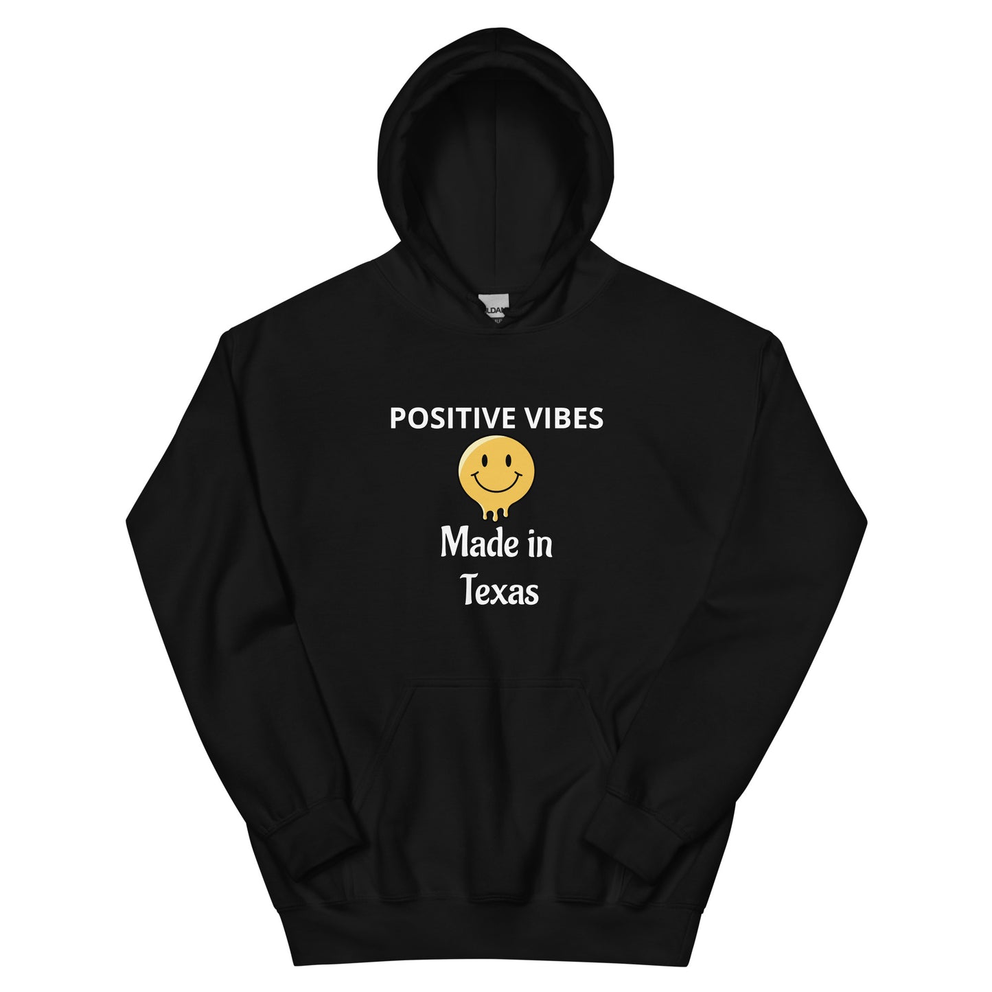 POSITIVE VIBES Made in Texas Hoodie - Texy Pride