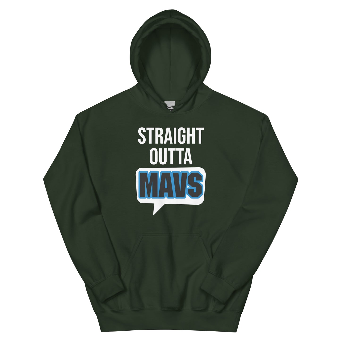 Straight Outta Mavs Hoodie - Texy Pride