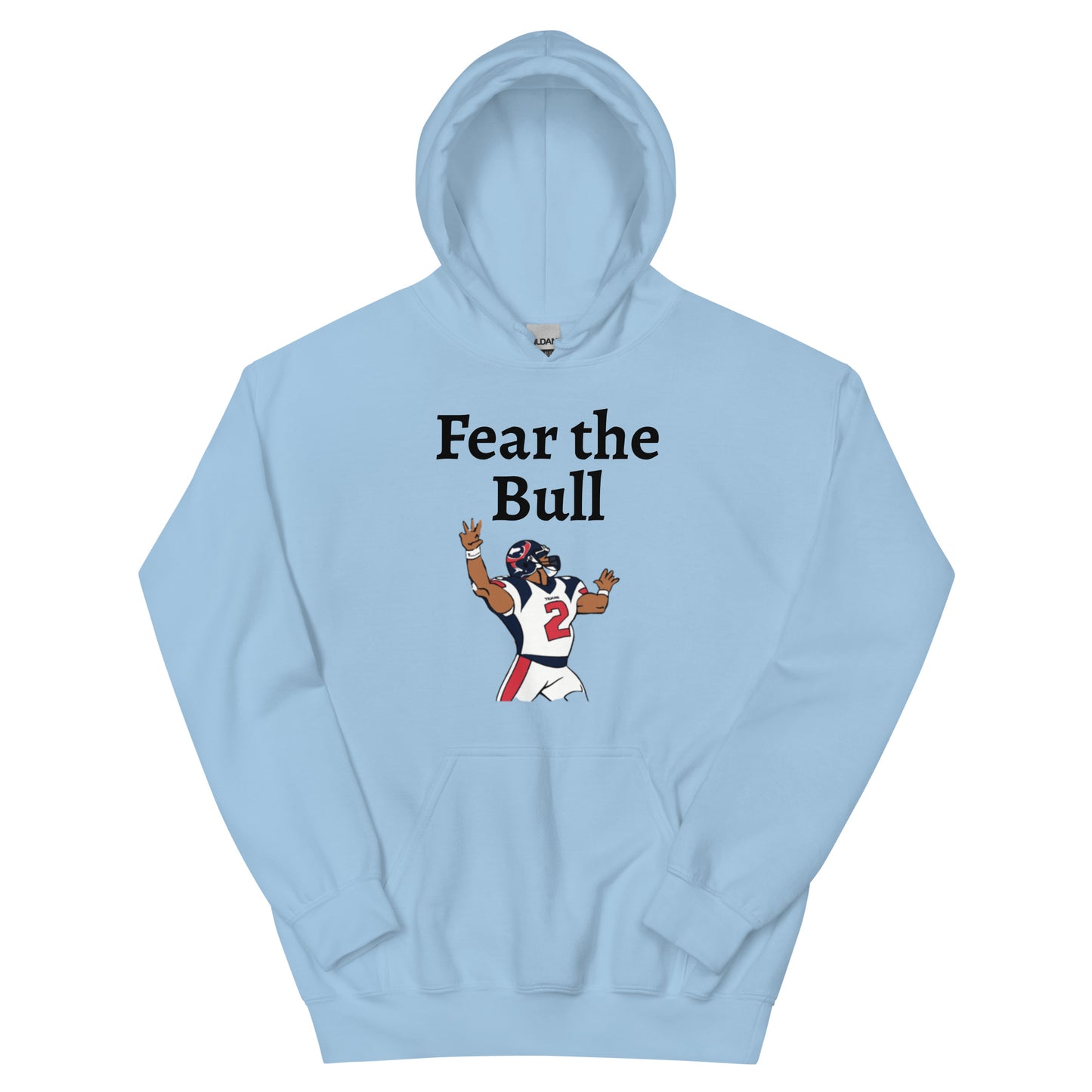 Fear the Bull Hoodie - Texy Pride