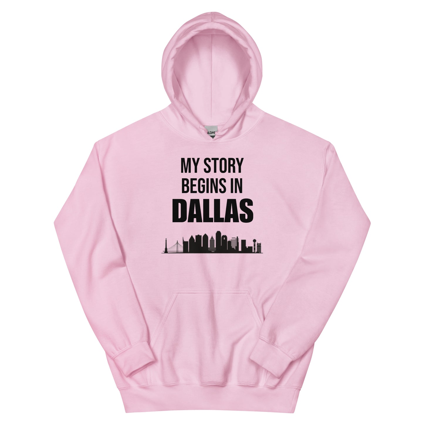 My Story Begins in Dallas Hoodie - Texy Pride