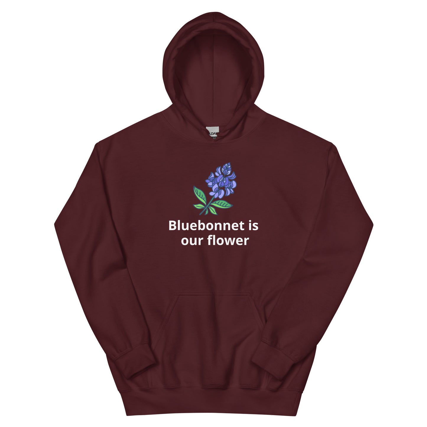 Bluebonnet is our flower Hoodie - Texy Pride