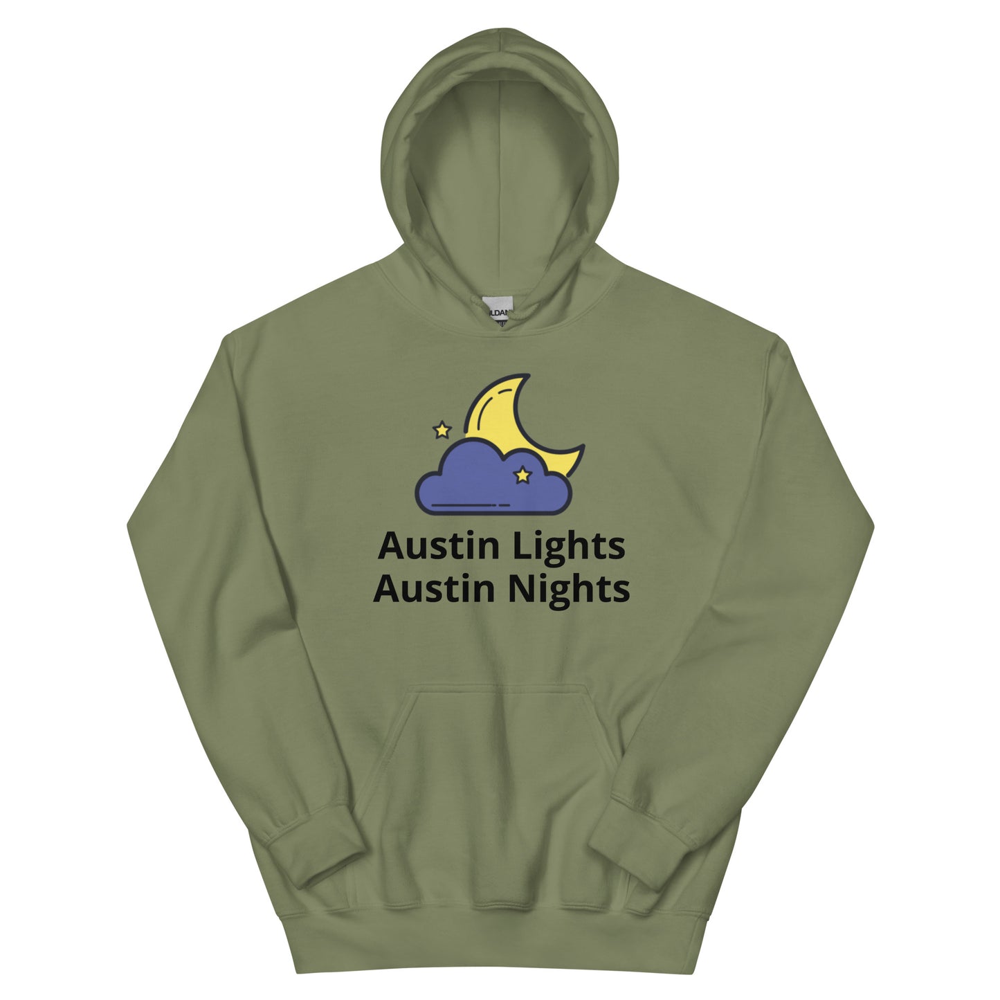 Austin Lights Austin Nights Hoodie - Texy Pride