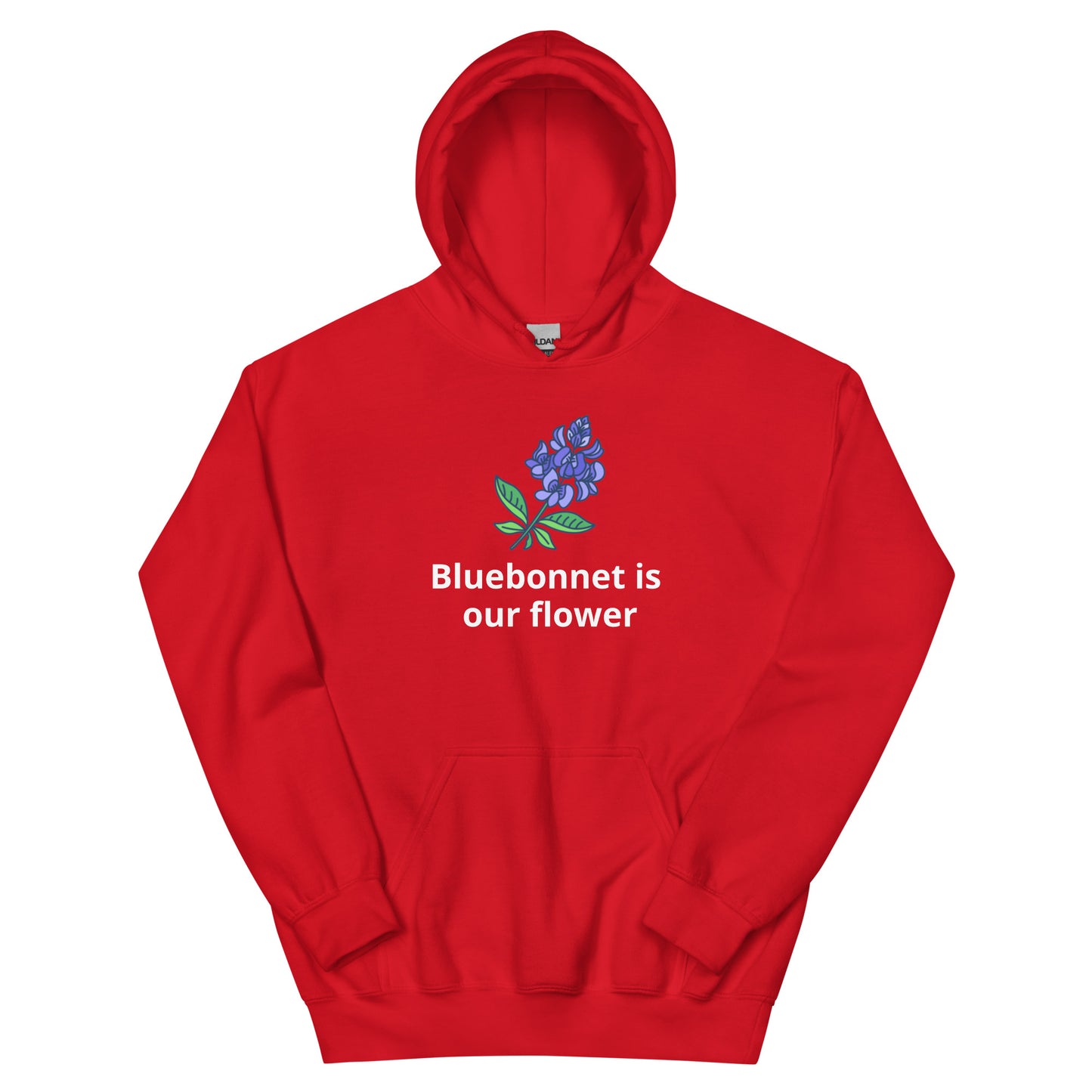 Bluebonnet is our flower Hoodie - Texy Pride