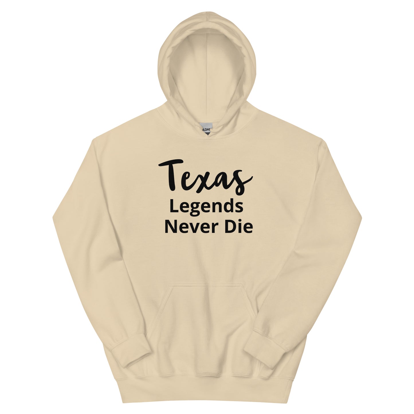 Texas Legends Never Die Hoodie - Texy Pride