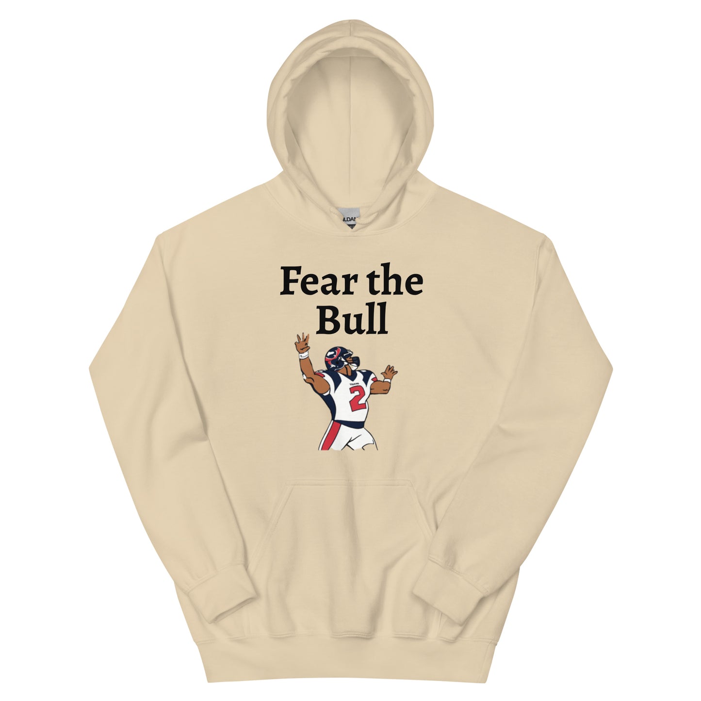 Fear the Bull Hoodie - Texy Pride