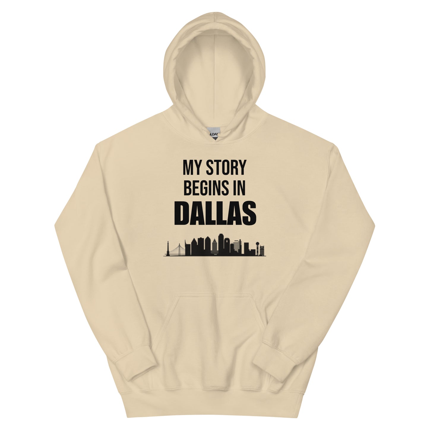 My Story Begins in Dallas Hoodie - Texy Pride
