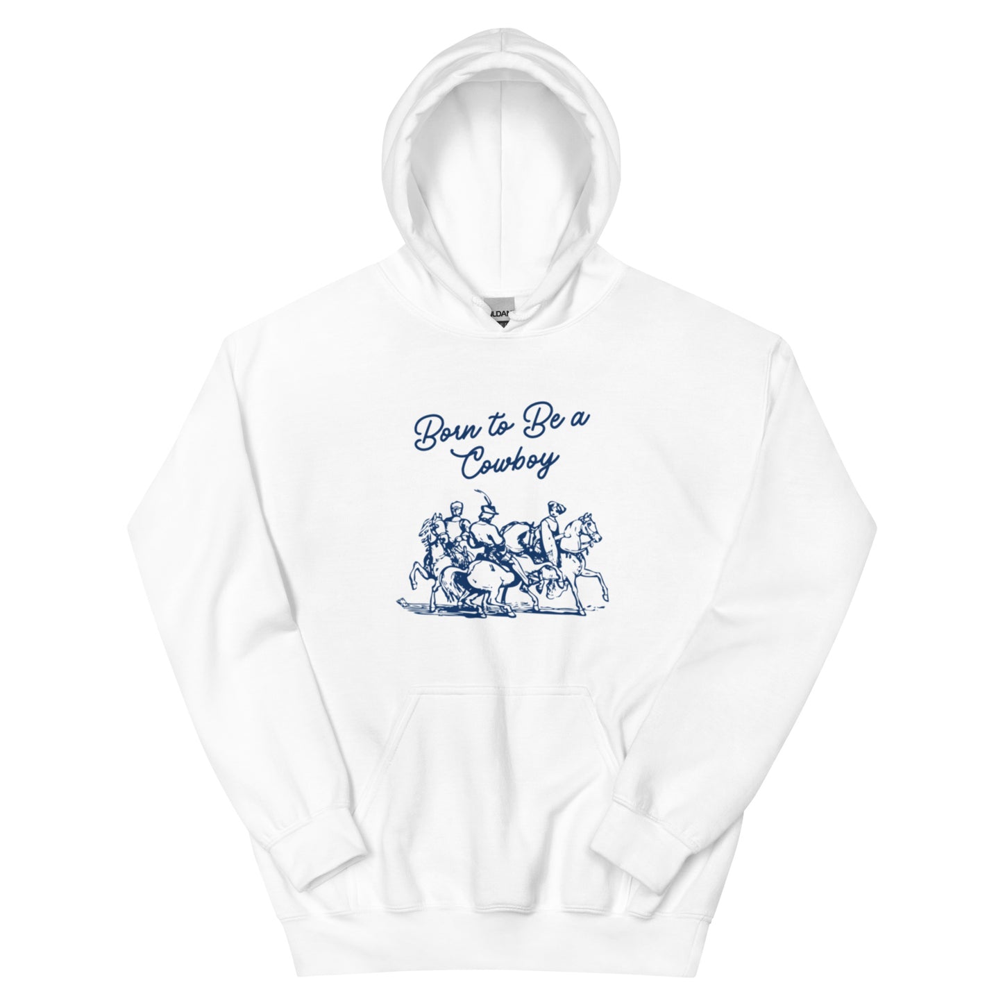 Born to be a Cowboy Hoodie - Texy Pride