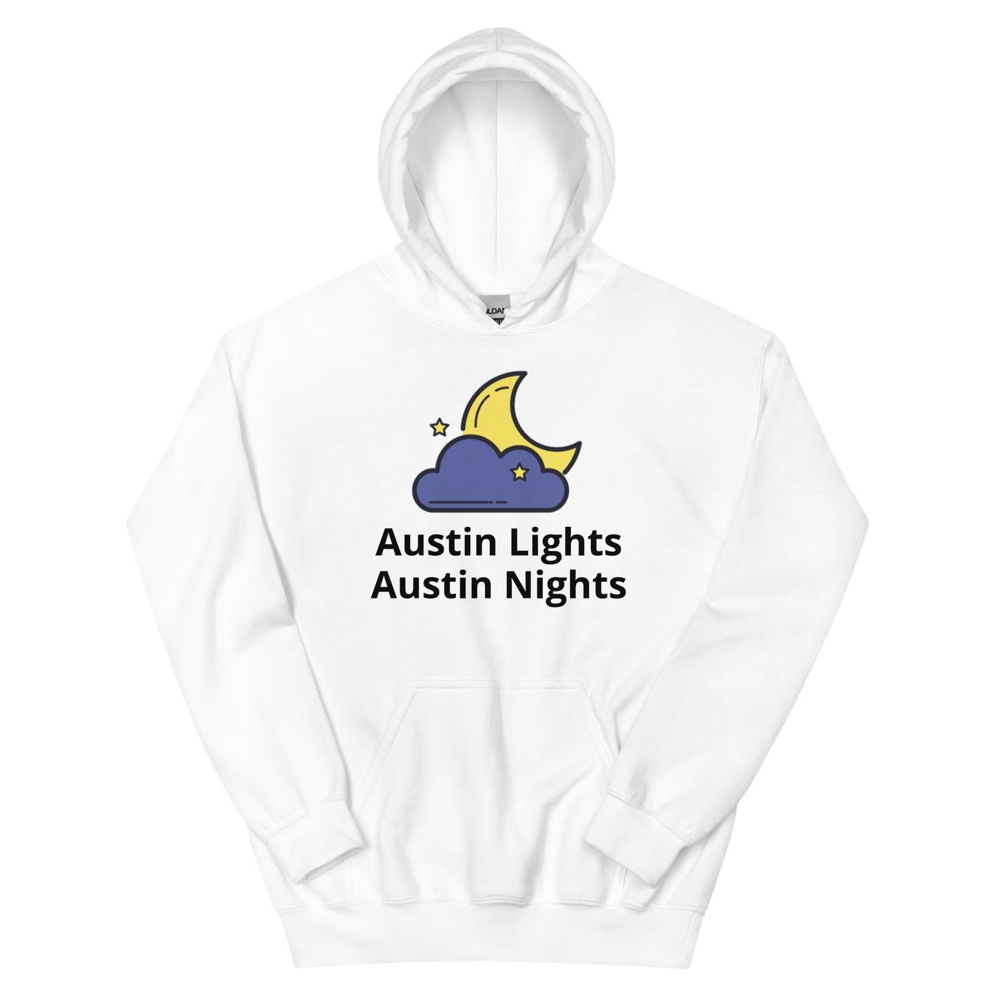 Austin Lights Austin Nights Hoodie - Texy Pride