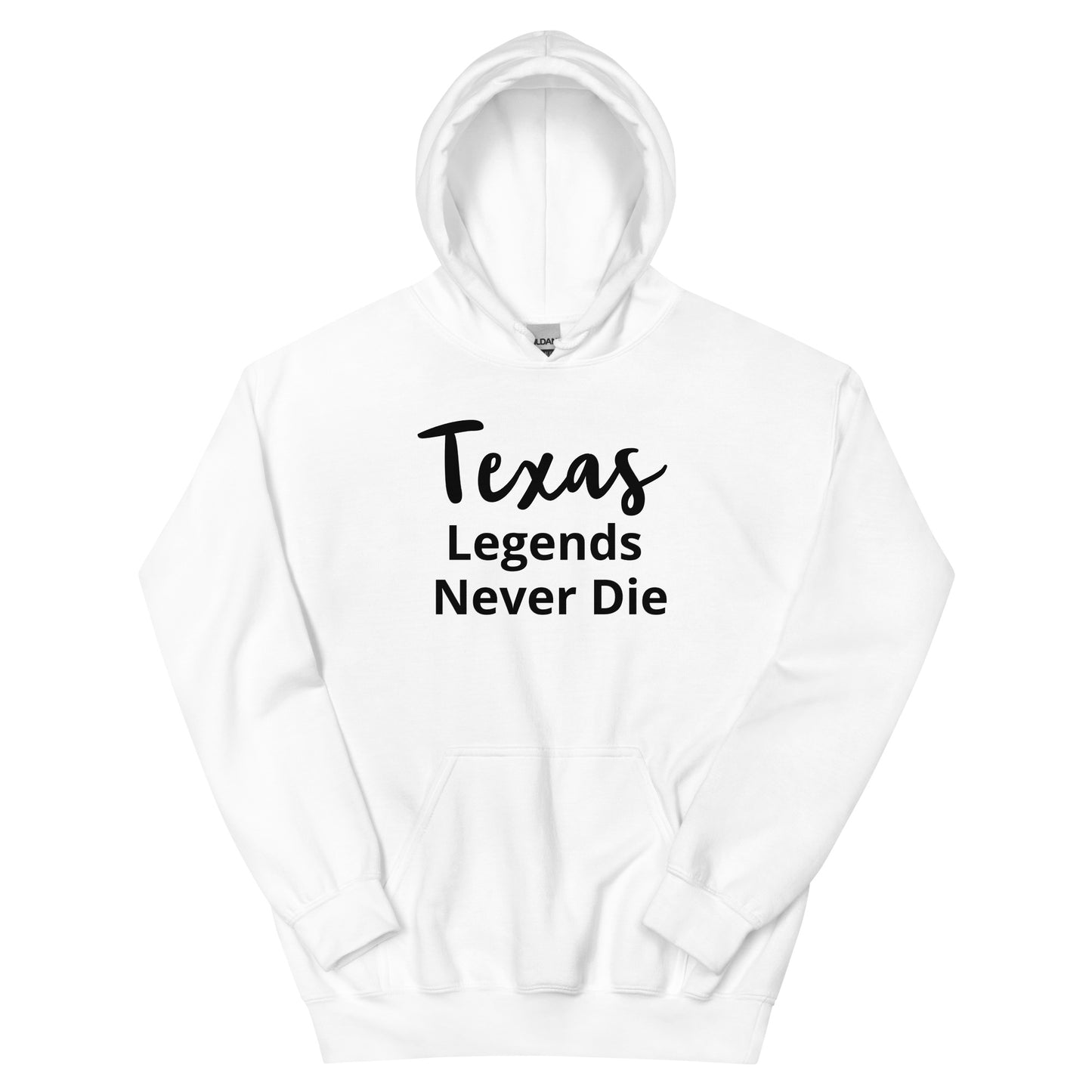 Texas Legends Never Die Hoodie - Texy Pride