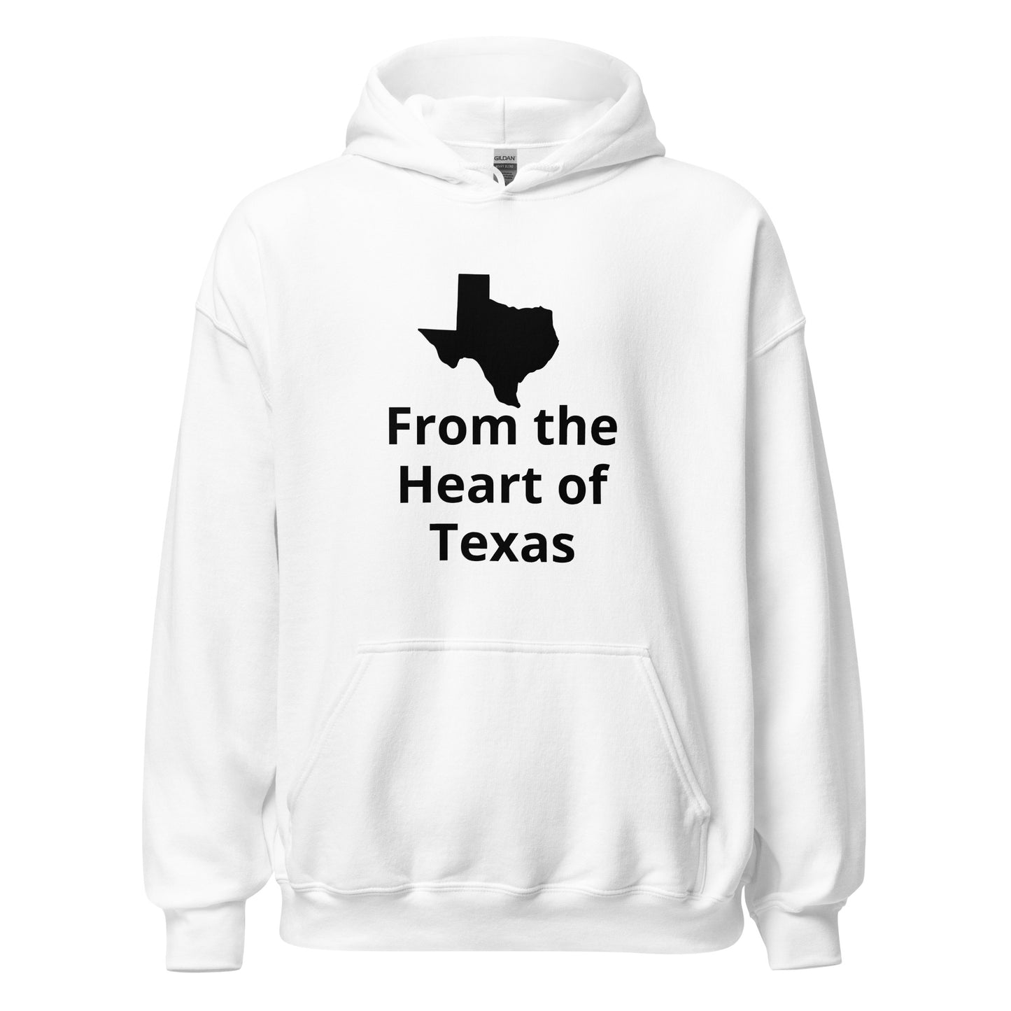 From the Heart of Texas Hoodie - Texy Pride