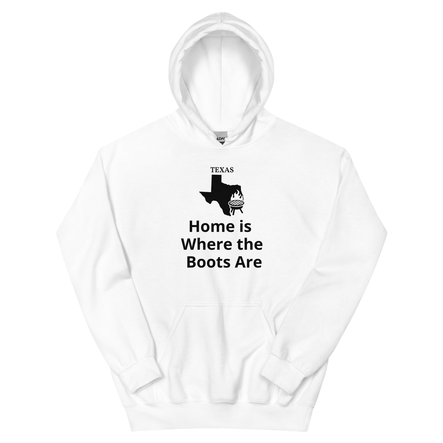 Home is Where the Boots Are Hoodie - Texy Pride