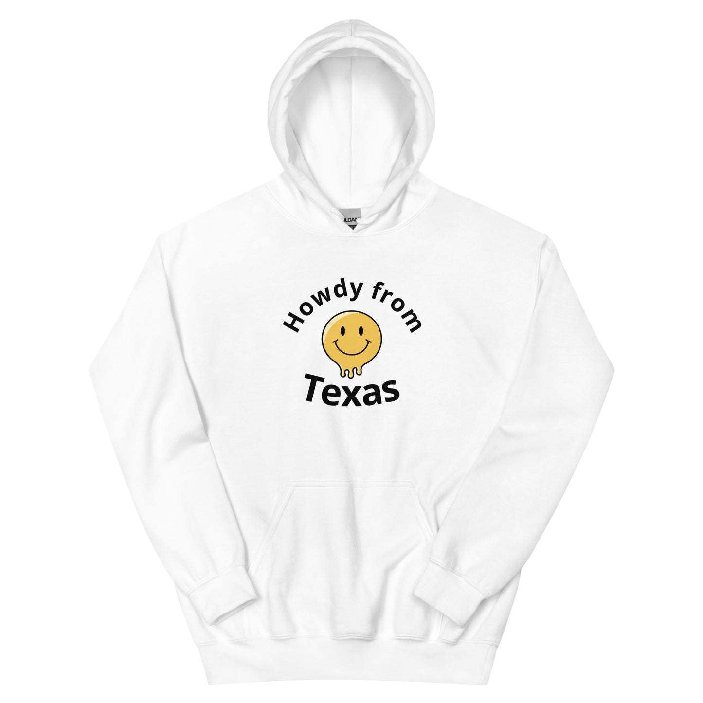 Howdy from Texas Hoodie - Texy Pride