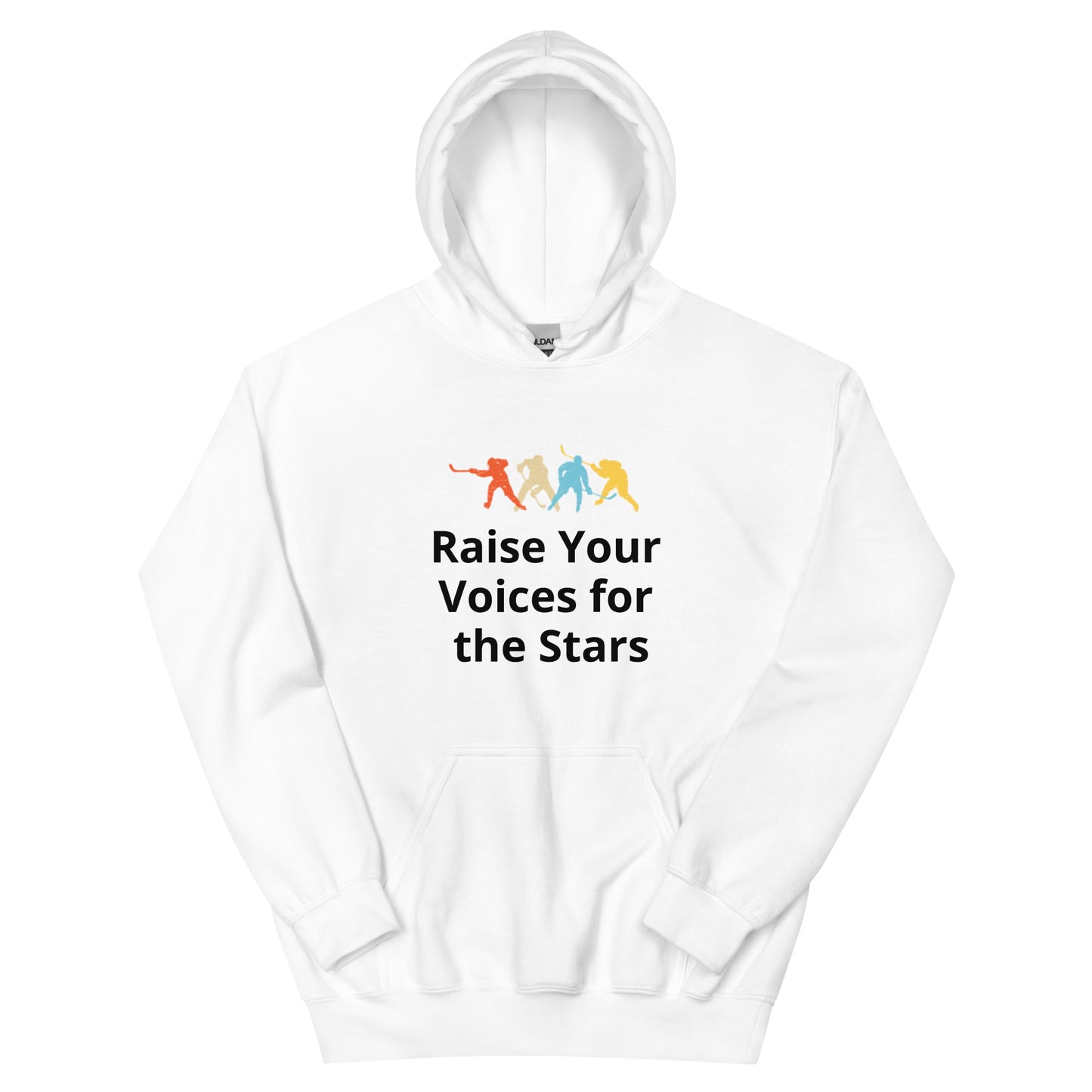 Raise Your Voices for the Stars Hoodie - Texy Pride