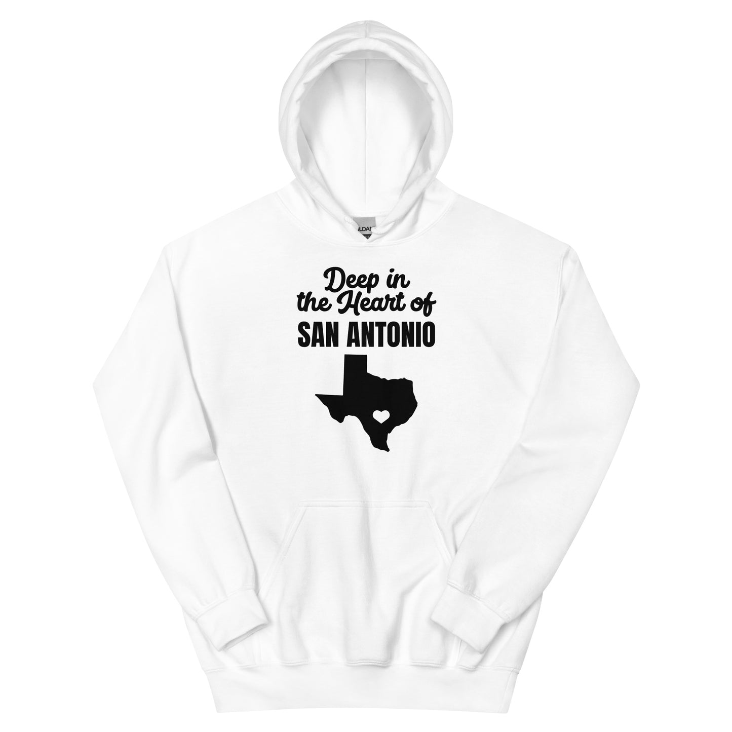 Deep in the Heart of San Antonio Hoodie - Texy Pride