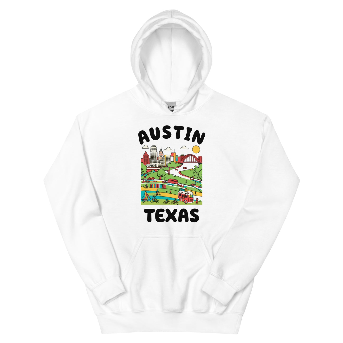 Austin, Texas Hoodie - Texy Pride
