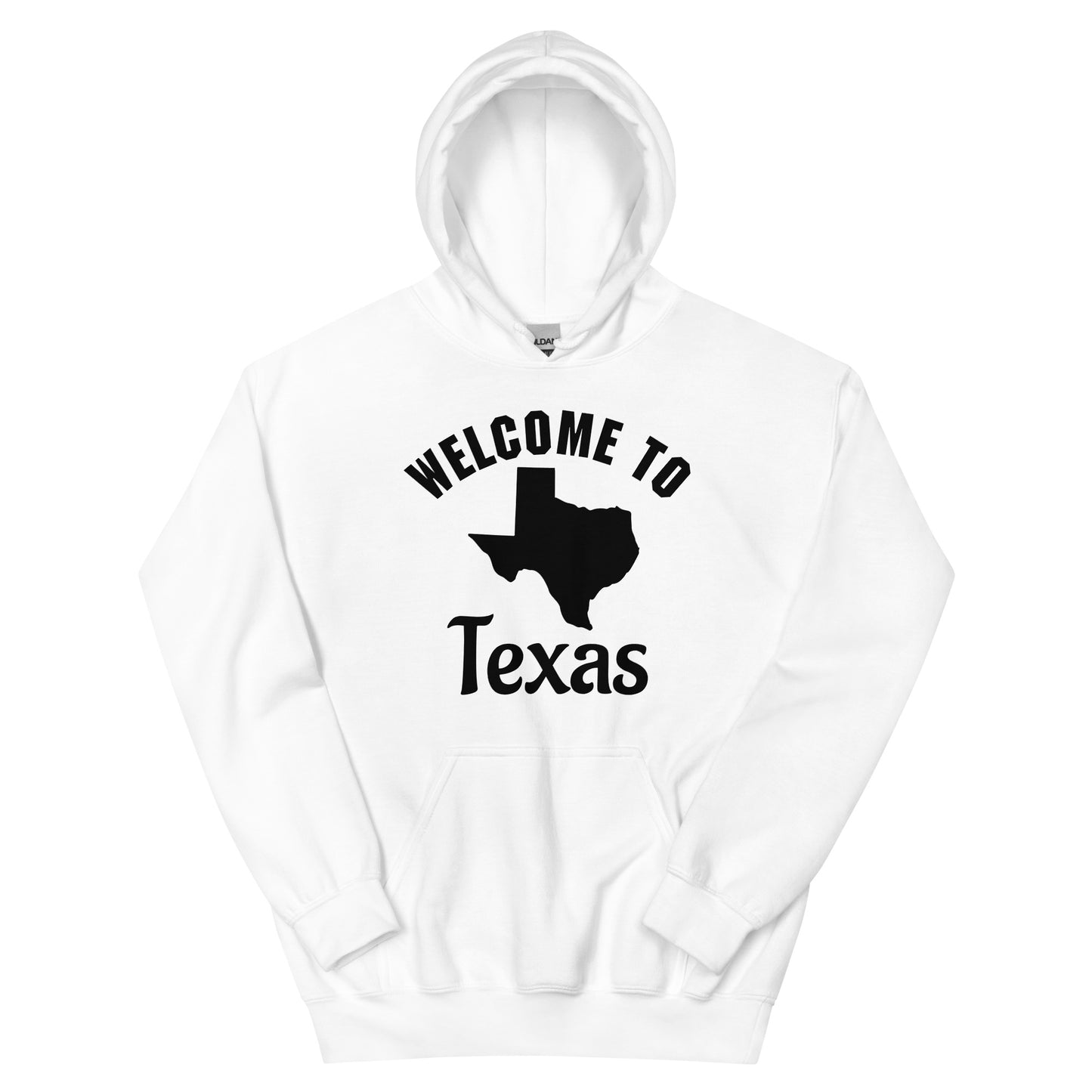 Welcome To Texas Hoodie - Texy Pride