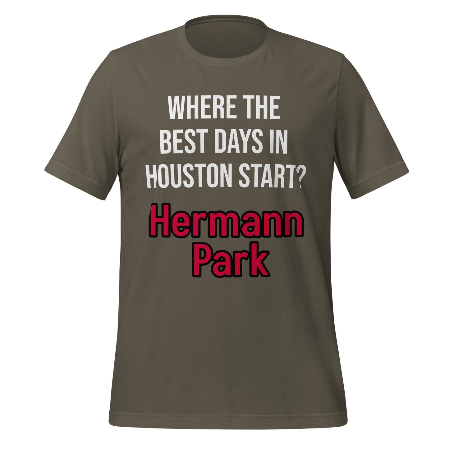 Hermann Park - Houston T-Shirt - Texy Pride
