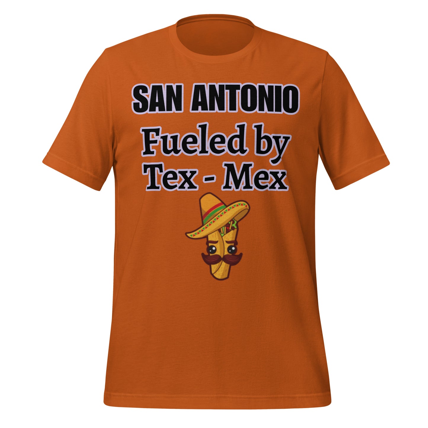 San Antonio Fueled by Tex - Mex T-Shirt - Texy Pride