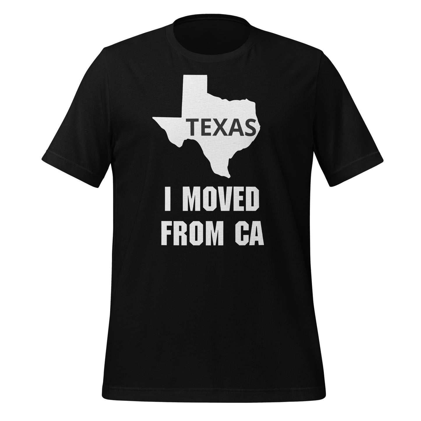 I moved from CA T-Shirt - Texy Pride