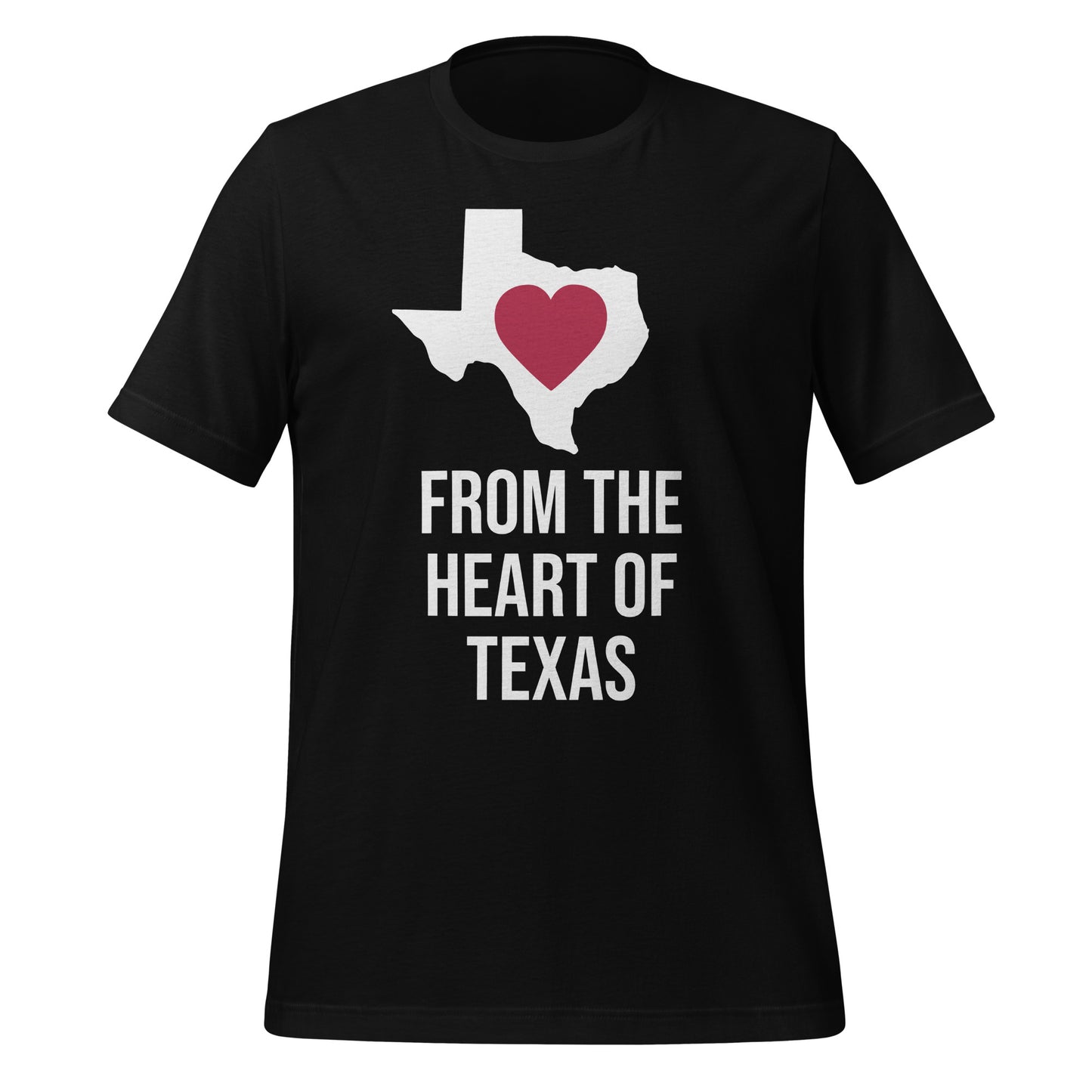 From the Heart of Texas T-Shirt - Texy Pride