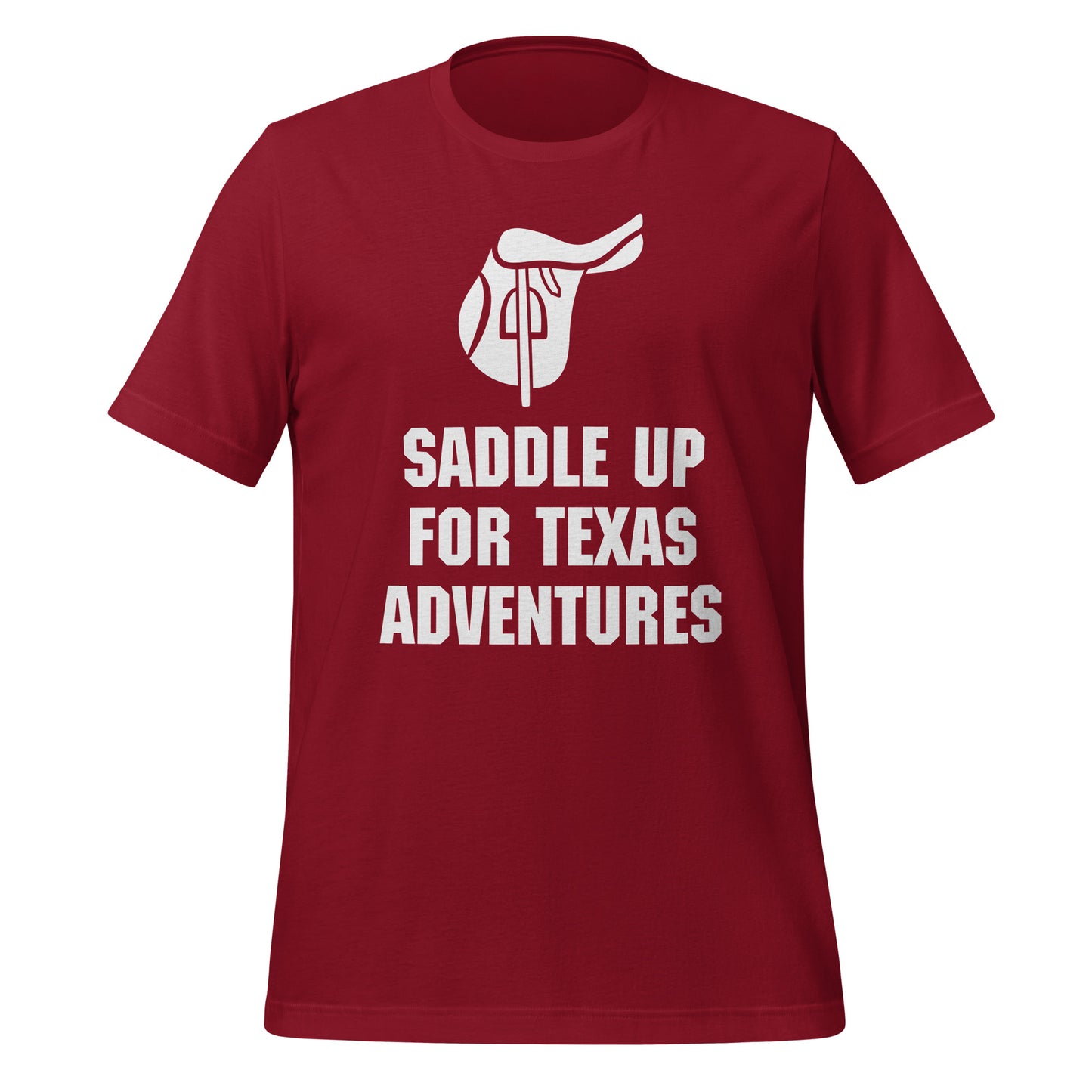 Saddle Up for Texas Adventures T-Shirt - Texy Pride