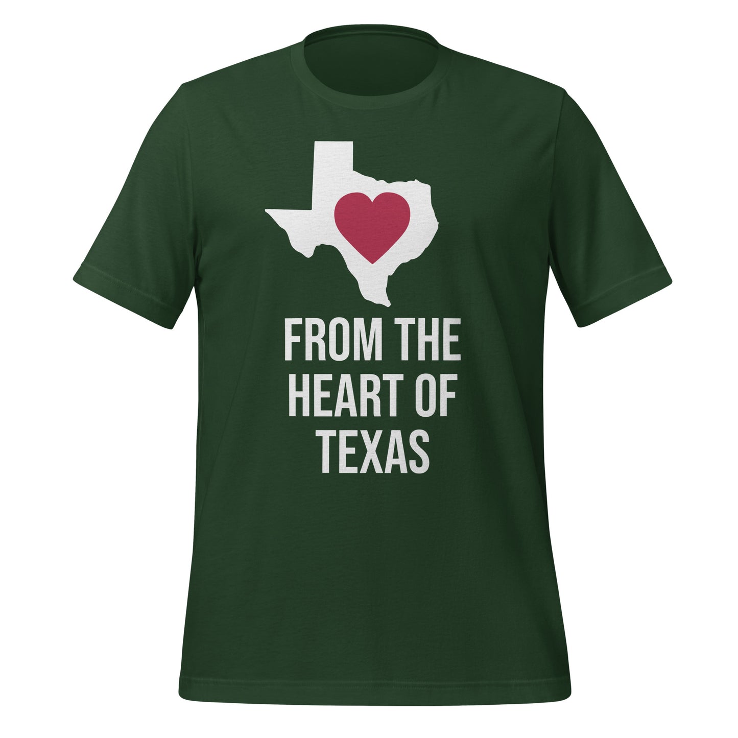 From the Heart of Texas T-Shirt - Texy Pride