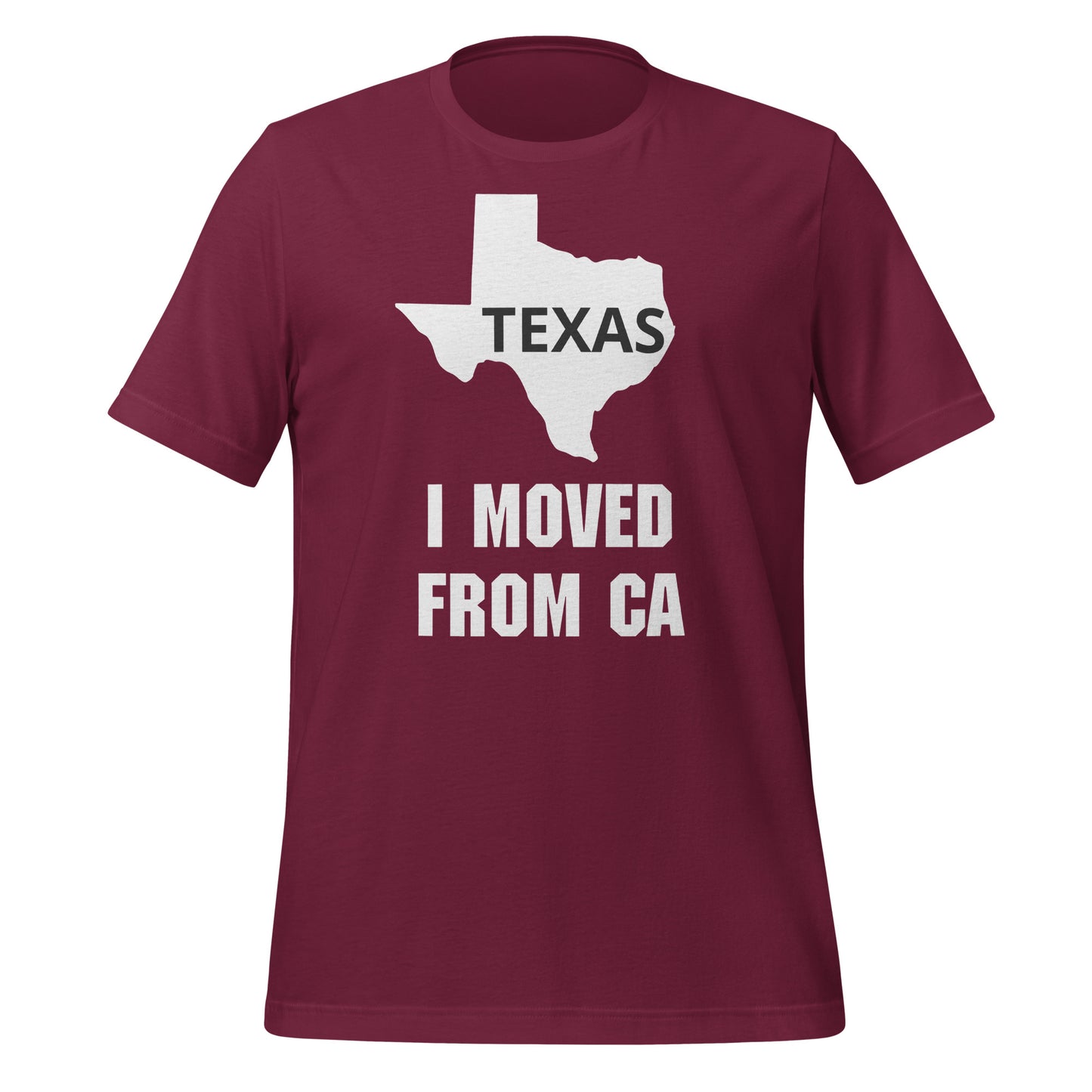 I moved from CA T-Shirt - Texy Pride