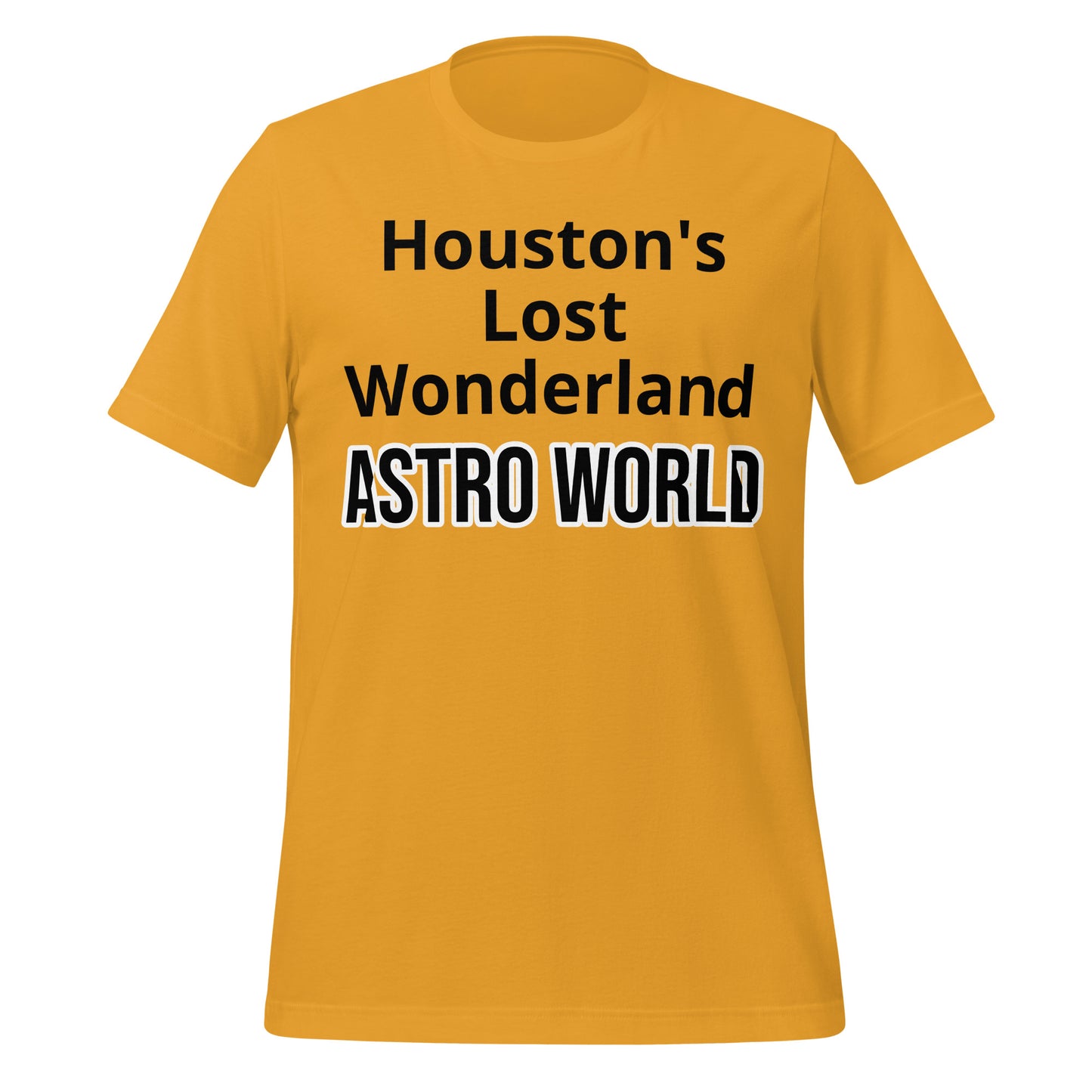 Houston's Lost Wonderland - Astro World T-Shirt - Texy Pride