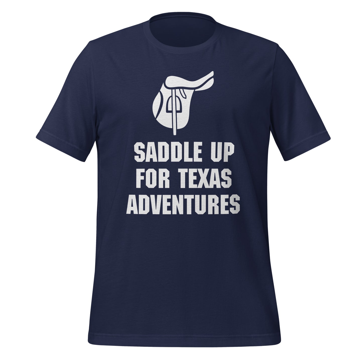 Saddle Up for Texas Adventures T-Shirt - Texy Pride