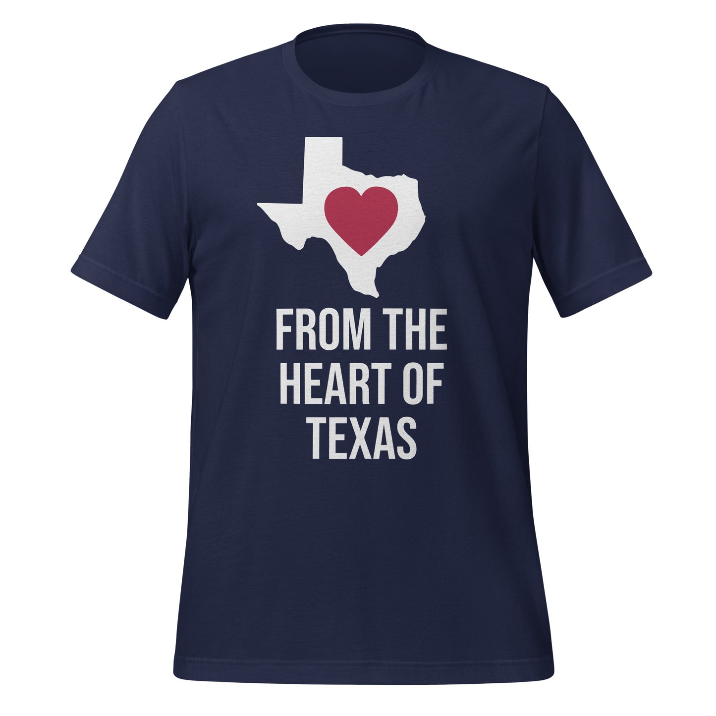 From the Heart of Texas T-Shirt - Texy Pride