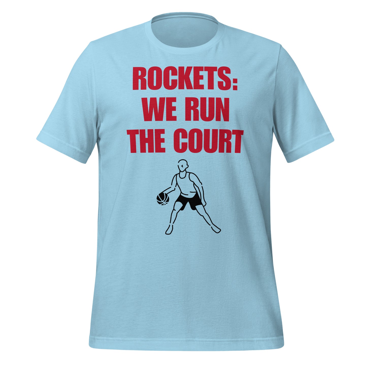 Rockets Run the Court T-Shirt - Texy Pride