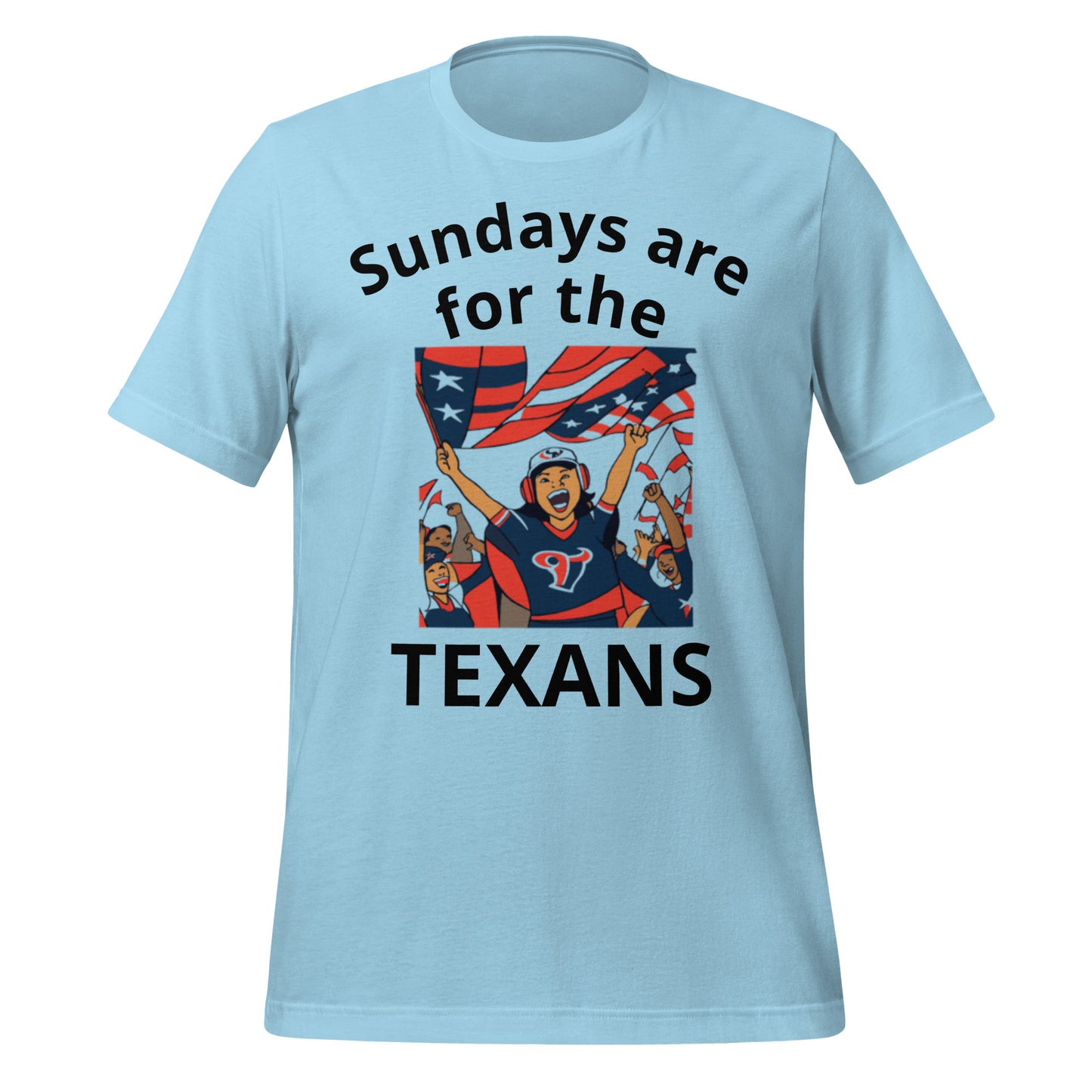 Sundays are for the Texans T-Shirt - Texy Pride