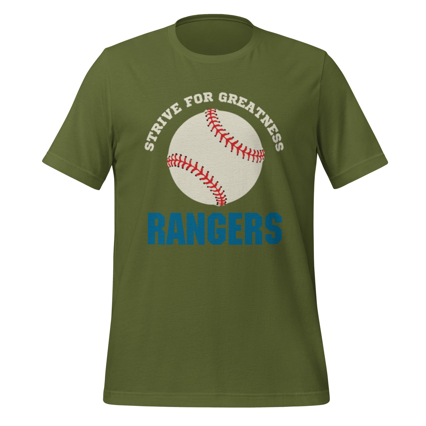 Strive for Greatness Rangers T-Shirt - Texy Pride