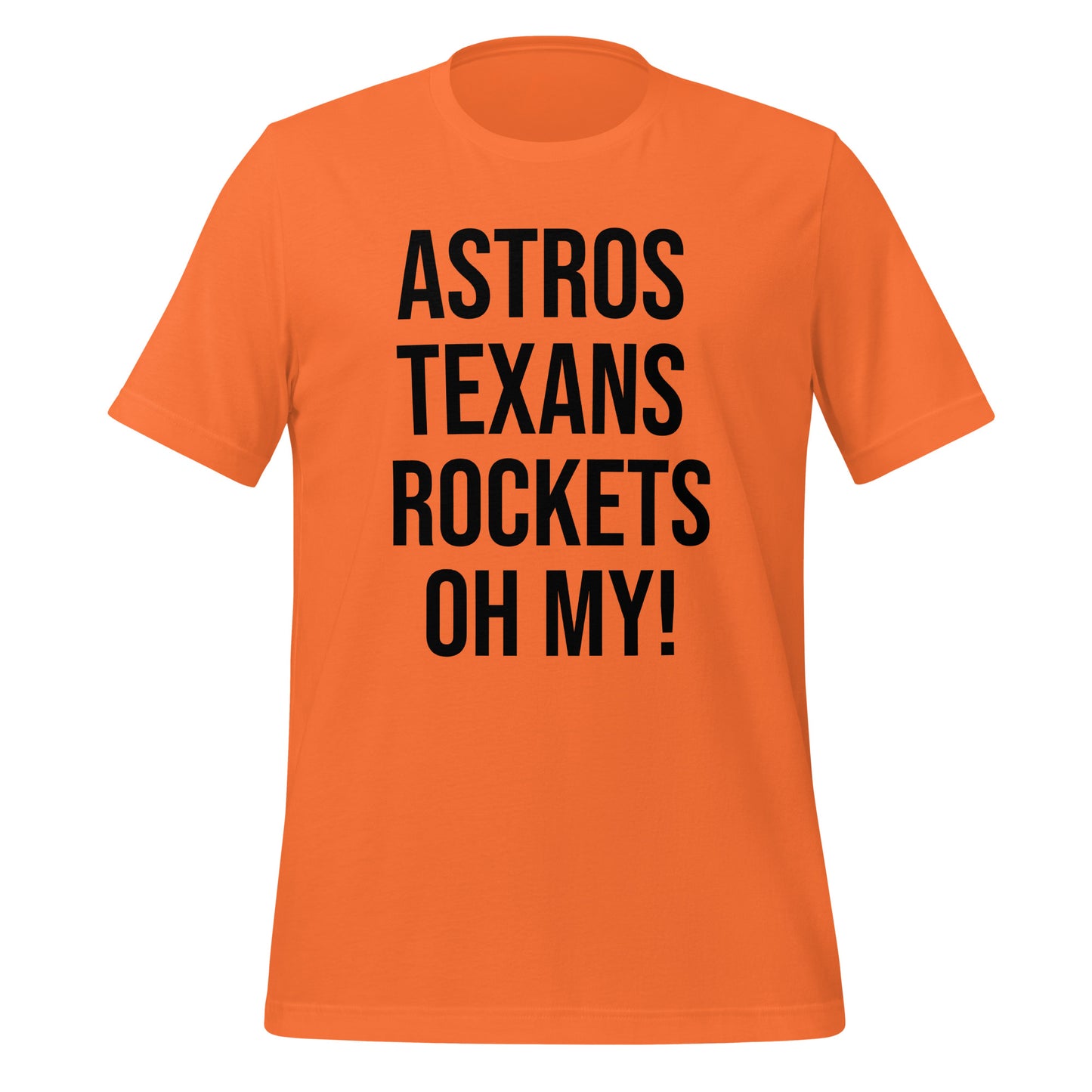 Astros, Texans, Rockets T-Shirt - Texy Pride