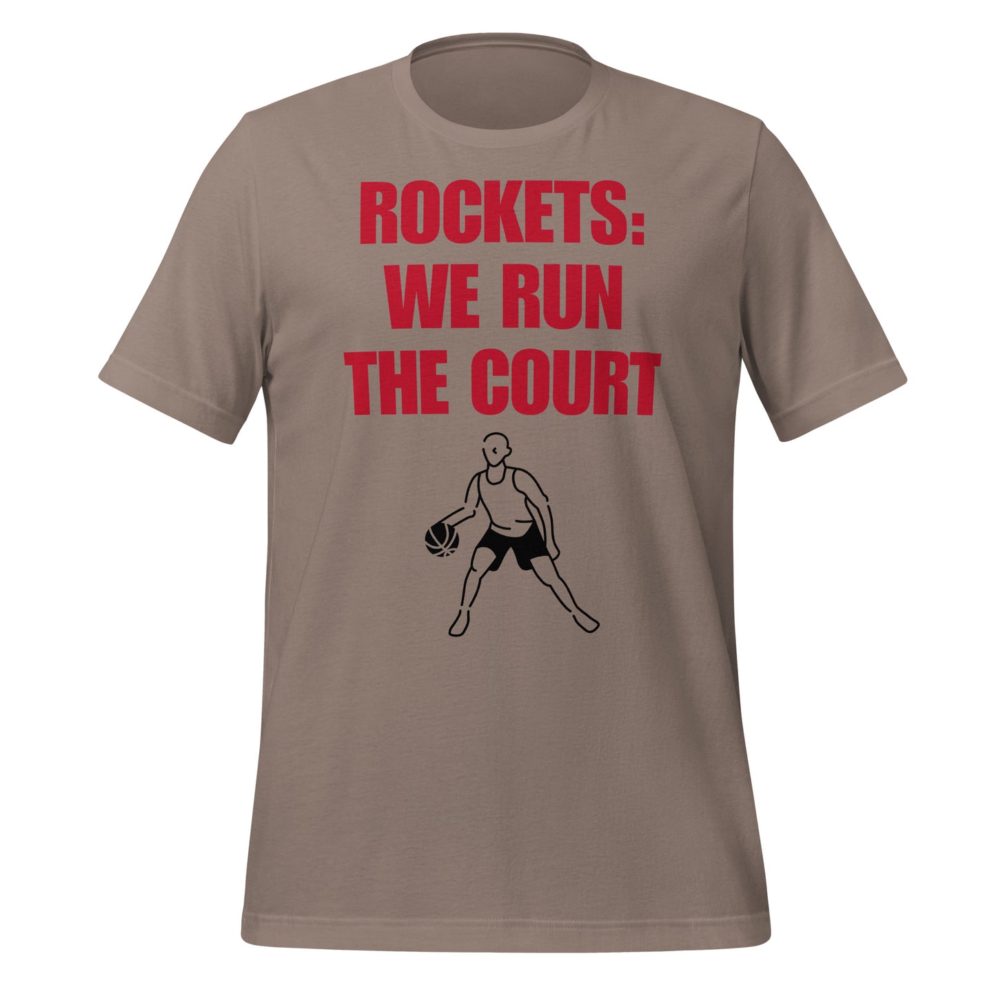 Rockets Run the Court T-Shirt - Texy Pride